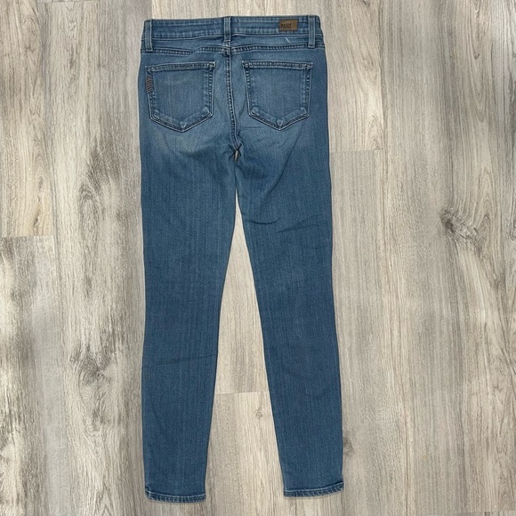 Paige Verdugo Skinny Ankle Jeans Medium Wash Denim Pants Stretch Size 26 - Picture 8 of 8
